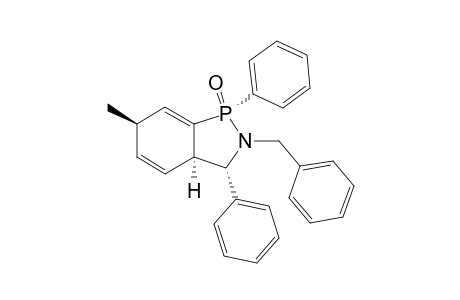 (1RS,3SR,3ARS,6RS)-2,3,3A,6-TETRAHYDRO-2-BENZYL-6-METHYL-1,3-DIPHENYLBENZO-[C]-[1,2]-AZAPHOSPHOLE-1-OXIDE