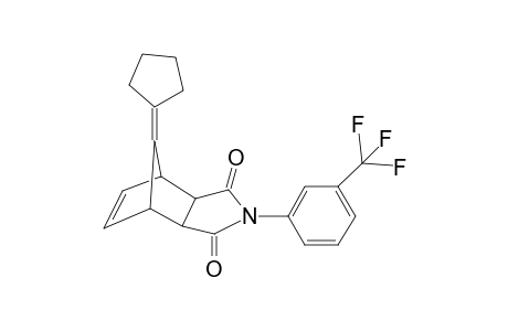 Isoindole-1,3(1H,3H)-dione, 3a,4,7,7a-tetrahydro-4,7-(cyclopentyliden)methano-2-(3-trifluoromethylphenyl)-