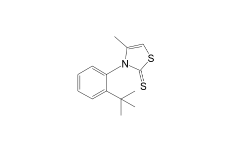 3-(2-tert-butylphenyl)-4-methyl-1,3-thiazole-2-thione