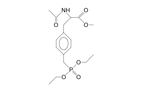 N-Acetyl-4-(4-diethoxyphosphonomethyl)-DL-phenylalanine