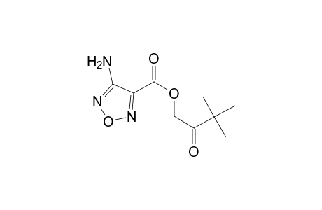 3,3-Dimethyl-2-oxobutyl 4-amino-1,2,5-oxadiazole-3-carboxylate