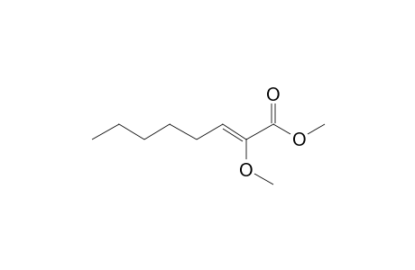 Methyl-2-methoxyoct-2-enoate