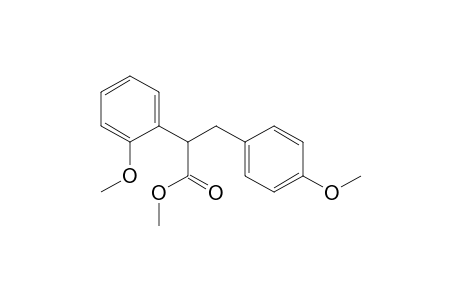 Methyl 2-(2-methoxyphenyl)-3-(4-methoxyphenyl)propanoate
