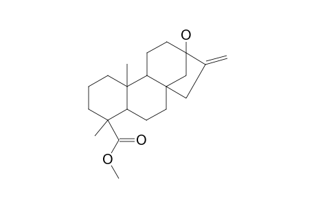 Kaur-16-en-18-oic acid, 13-hydroxy-, methyl ester, (4.alpha.)-(.+-.)-