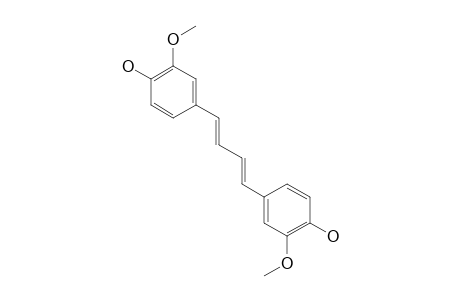 1,4-BIS-(4-HYDROXY-3-METHOXYPHENYL)-BUTADIENE
