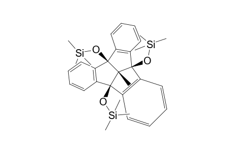 12d-Methyl-4b,8b,12b-tris(trimethylsiloxy)-4b,8b,12b,12d-tetrahydrodibenzo[2,3:4,5]pentaleno[1,6-ab]indene