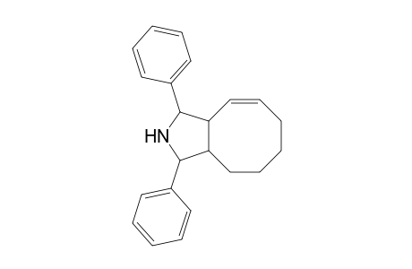 (4Z)-1,3-diphenyl-2,3,3a,6,7,8,9,9a-octahydro-1H-cycloocta[c]pyrrole
