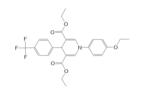 diethyl 1-(4-ethoxyphenyl)-4-[4-(trifluoromethyl)phenyl]-1,4-dihydro-3,5-pyridinedicarboxylate
