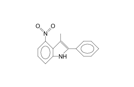 3-Methyl-4-nitro-2-phenylindole