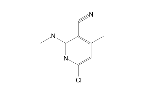 6-CHLORO-4-METHYL-2-(METHYLAMINO)NICOTINONITRILE