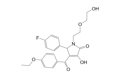 4-(4-ethoxybenzoyl)-5-(4-fluorophenyl)-3-hydroxy-1-[2-(2-hydroxyethoxy)ethyl]-1,5-dihydro-2H-pyrrol-2-one