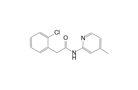 2-(2-chlorophenyl)-N-(4-methyl-2-pyridinyl)acetamide