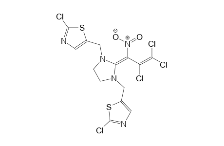 2-chloro-5-{[3-[(2-chloro-1,3-thiazol-5-yl)methyl]-2-(2,3,3-trichloro-1-nitro-2-propenylidene)-1-imidazolidinyl]methyl}-1,3-thiazole