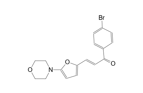 2-propen-1-one, 1-(4-bromophenyl)-3-[5-(4-morpholinyl)-2-furanyl]-,(2E)-