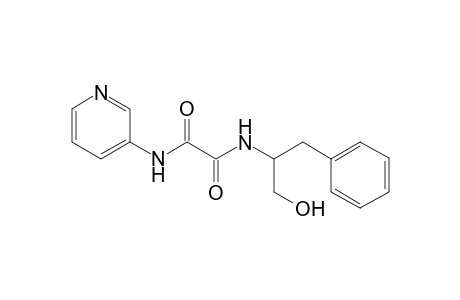 ethanediamide, N~1~-[(1S)-2-hydroxy-1-(phenylmethyl)ethyl]-N~2~-(3-pyridinyl)-