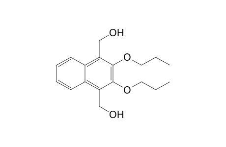(4-methylol-2,3-dipropoxy-1-naphthyl)methanol
