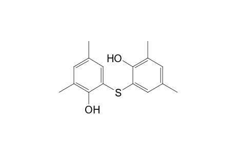 2-(3,5-dimethyl-2-oxidanyl-phenyl)sulfanyl-4,6-dimethyl-phenol