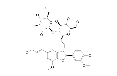 DEHYDRODICONIFERYL-ALCOHOL-9-O-BETA-D-GLUCOPYRANOSYL-(1->2)-BETA-D-GLUCOPYRANOSIDE