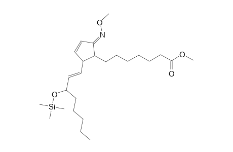 Prosta-10,13-dien-1-oic acid, 9-(methoxyimino)-15-[(trimethylsilyl)oxy]-, methyl ester, (13E,15S)-