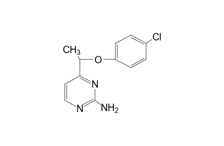 2-AMINO-4-[1-(p-CHLOROPHENOXY)ETHYL]PYRIMIDINE