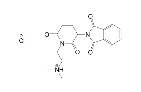 2-(3-(1,3-dioxoisoindolin-2-yl)-2,6-dioxopiperidin-1-yl)-N,N-dimethylethanaminium chloride