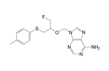9-((1-fluoro-3-(p-tolylthio)propan-2-yloxy)methyl)-9H-purin-6-amine