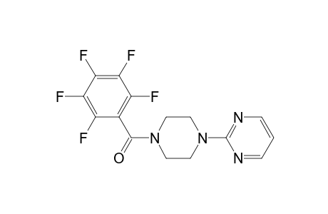 (2,3,4,5,6-pentafluorophenyl)-(4-pyrimidin-2-ylpiperazin-1-yl)methanone