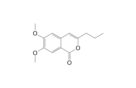 3-n-Propyl-6,7-dimethoxyisocoumarin