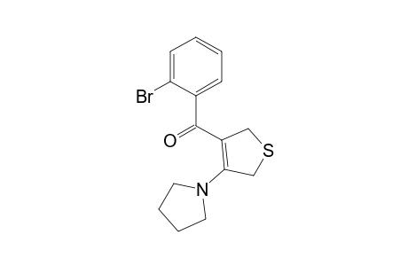 3-(2-Bromobenzoyl)-4-pyrrolidin-1-yl-2,5-dihydrothiophene