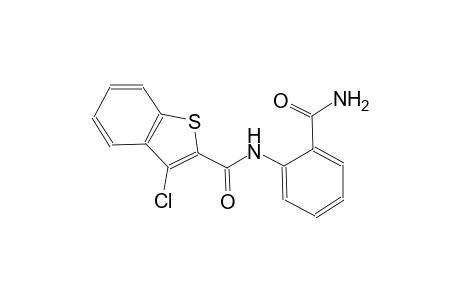 N-[2-(aminocarbonyl)phenyl]-3-chloro-1-benzothiophene-2-carboxamide