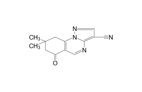 8,8-DIMETHYL-6-OXO-6,7,8,9-TETRAHYDROPYRAZOLO[1,5-a]QUINAZOLINE-3-CARBONITRILE