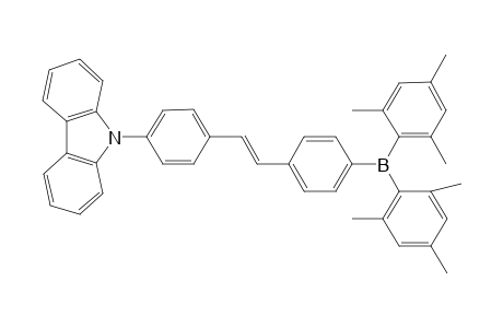 trans-4'-N-Carbazolyl-4-dimesitylborylstilbene
