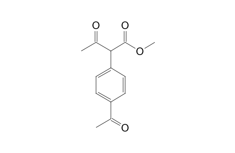 Methyl 3-oxo-2-(4-acetyl)phenylbutanoate