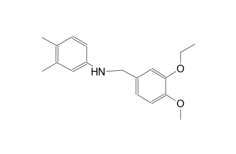 N-(3-ethoxy-4-methoxybenzyl)-3,4-dimethylaniline