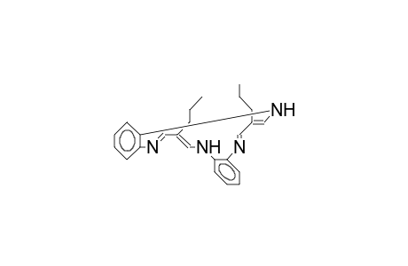 7,16-Dipropyl-5,14-dihydrodibenzo-ub, ie-5,9,14,18-tetraaza-(14)-annulene