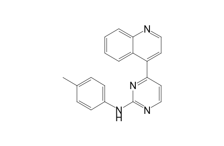 4-(Quinolin-4-yl)-N-p-tolylpyrimidin-2-amine