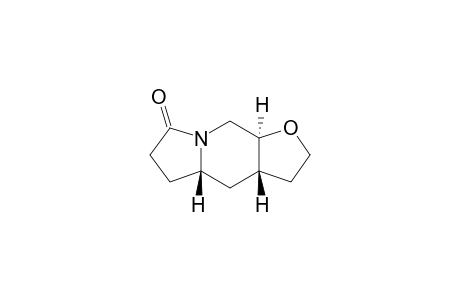 (3aS,4aS,9aS)-3,3a,4,4a,5,6,9,9a-octahydro-2H-furo[2,3-f]indolizin-7-one