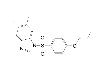 butyl 4-[(5,6-dimethyl-1H-benzimidazol-1-yl)sulfonyl]phenyl ether