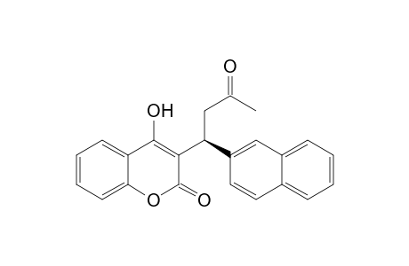 (S)-4-Hydroxy-3-(1-naphthalen-2-yl-3-oxobutyl)-chromen-2-one