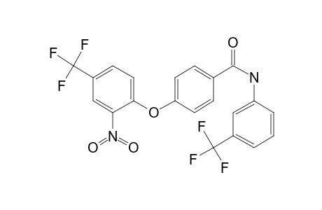 Benzamide, 4-(4-trifluoromethyl-2-nitrophenoxy-N-(3-trifluoromethylphenyl)-