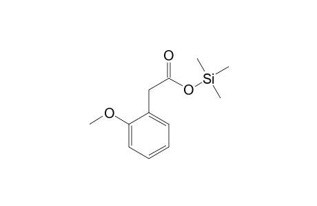 2-Methoxyphenyl acetic acid TMS