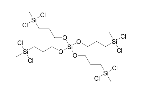 Tetra(3-dichloromethylsilylpropoxy)silane