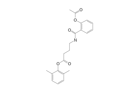 4-(2-ACETOXYBENZOYLAMINO)-BUTYRIC-ACID-2,6-DIMETHYL-PHENYLESTER