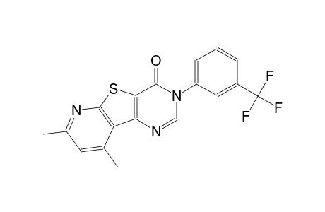 7,9-dimethyl-3-[3-(trifluoromethyl)phenyl]pyrido[3',2':4,5]thieno[3,2-d]pyrimidin-4(3H)-one