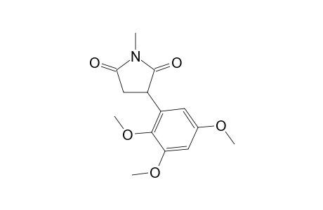 1-Methyl-3-(2,3,5-trimethoxyphenyl)pyrrolidine-2,5-dione