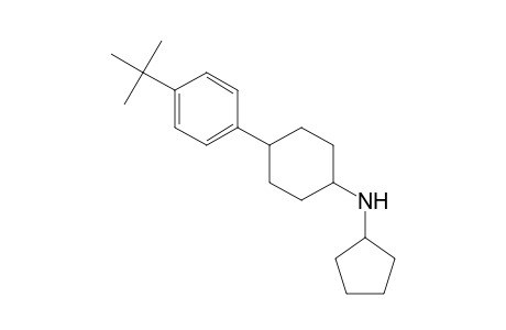 Cyclohexanamine, N-cyclopentyl-4-[4-(1,1-dimethylethyl)phenyl]-