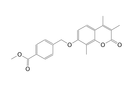 methyl 4-{[(3,4,8-trimethyl-2-oxo-2H-chromen-7-yl)oxy]methyl}benzoate