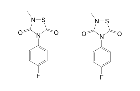 4-(4-FLUOROPHENYL)-2-METHYL-1,2,4-THIADIAZOLIDINE-3,5-DIONE