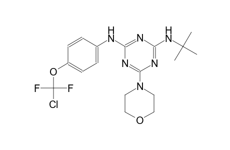 2-N-tert-butyl-4-N-[4-[chloro(difluoro)methoxy]phenyl]-6-morpholin-4-yl-1,3,5-triazine-2,4-diamine