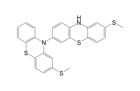 2-(Methylthio)-7-[2'-(methylthio)phenothiazin-10'-yl]-phenothiazine